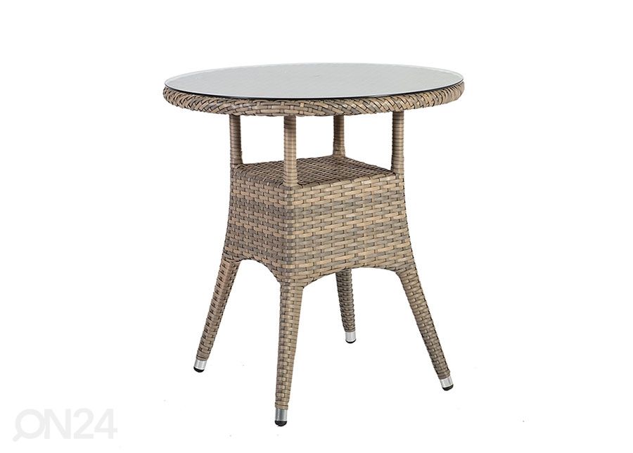 Puutarhapöytä Larache Ø 70 cm kuvasuurennos
