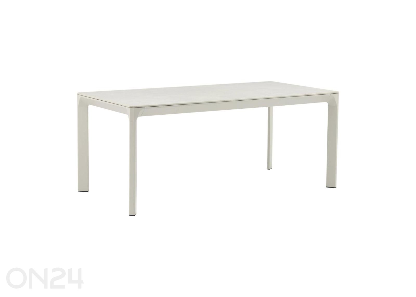 Puutarhapöytä Melrose 90x180 cm kuvasuurennos