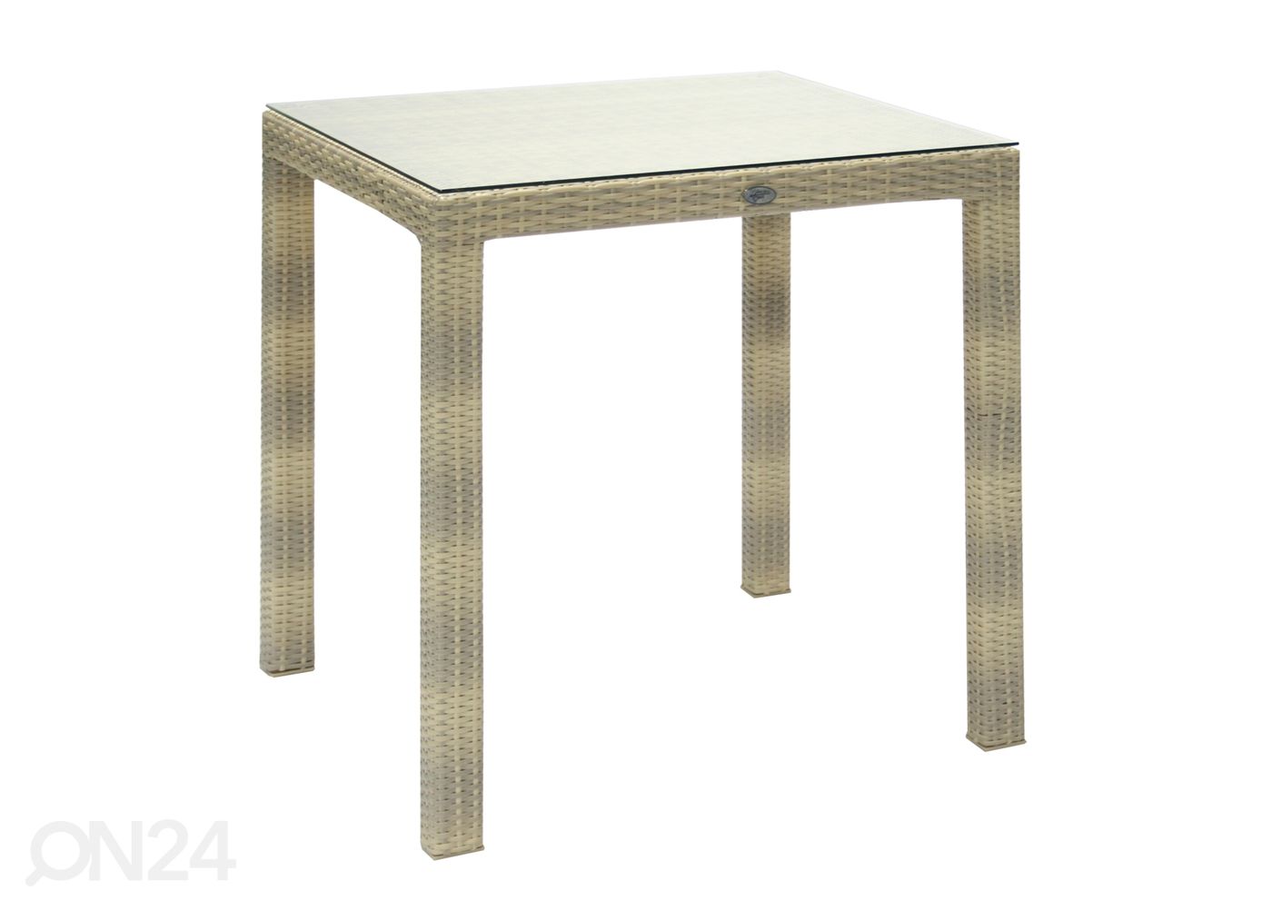 Puutarhapöytä Wicker 73x73 cm kuvasuurennos