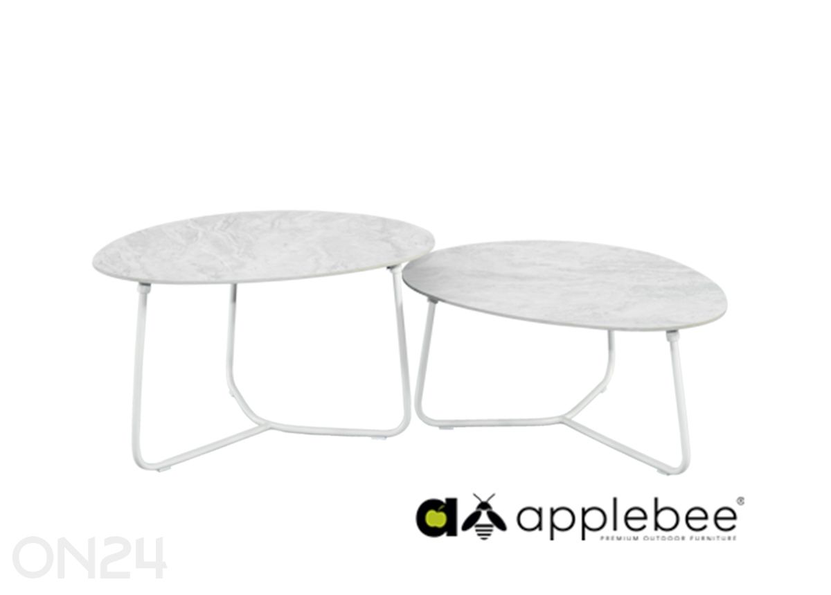 Puutarhapöytiä Pine Key, 2 kpl kuvasuurennos