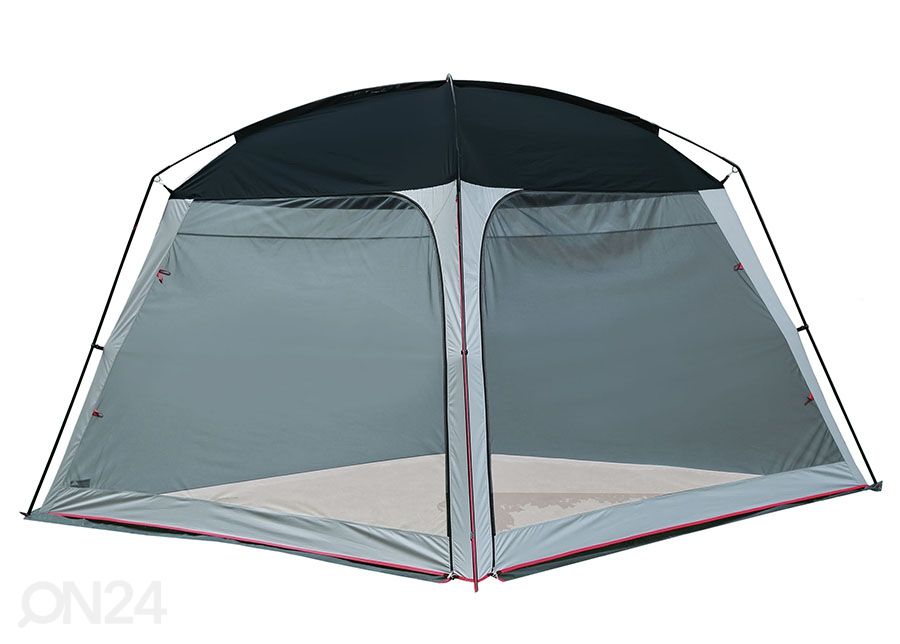 Puutarhateltta High Peak Pavillon 3x3, vaaleanharmaa/ tummanharmaa kuvasuurennos