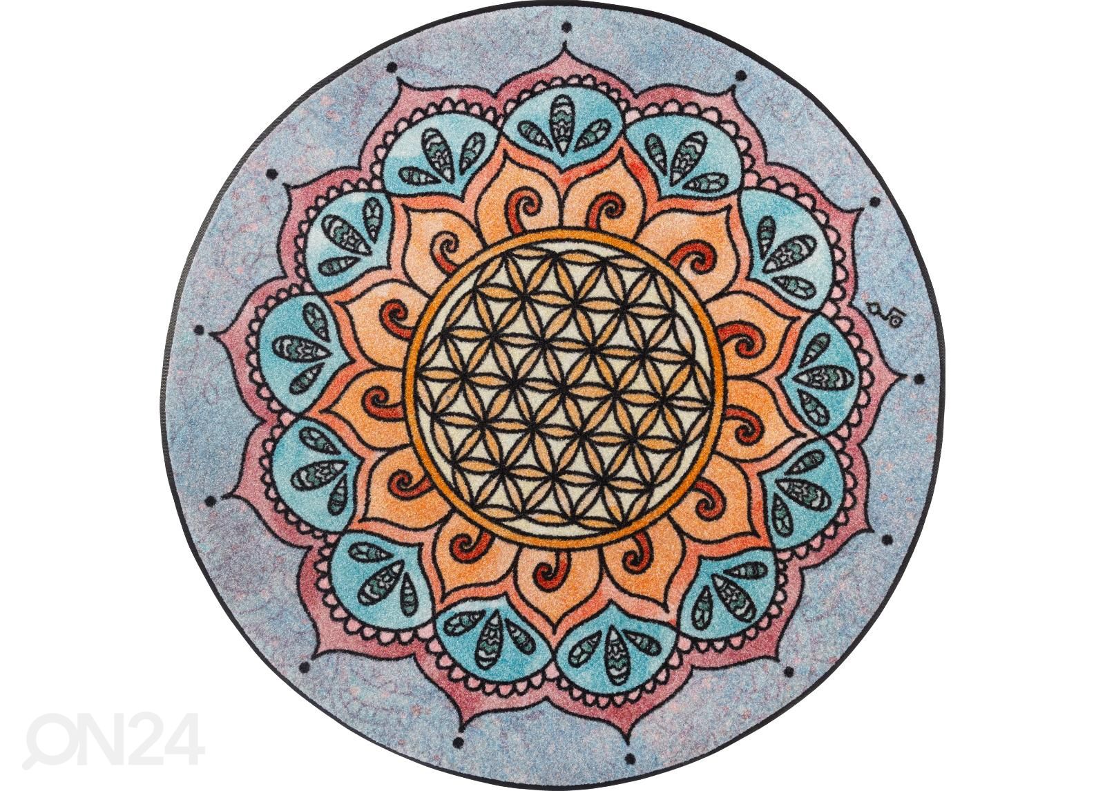 Pyöreä matto Harmony Pattern Ø 115 cm kuvasuurennos