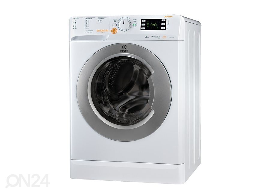 Pyykinpesukone kuivausrummulla Indesit kuvasuurennos