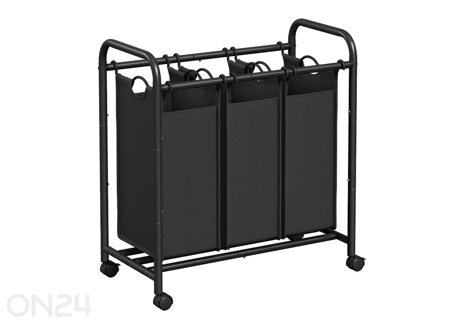 Pyykkikorit hyllytasolla 3 kpl kuvasuurennos