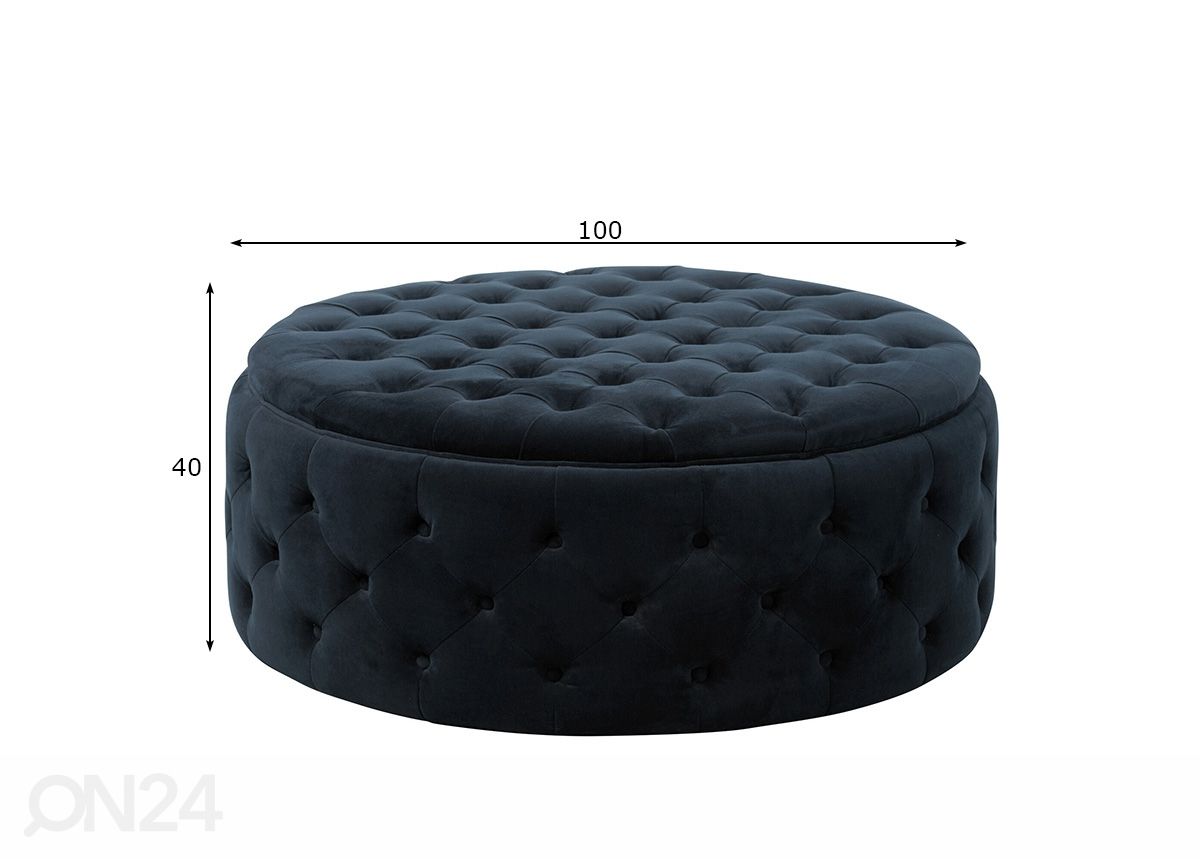 Rahi Buttons Ø 100 cm kuvasuurennos mitat