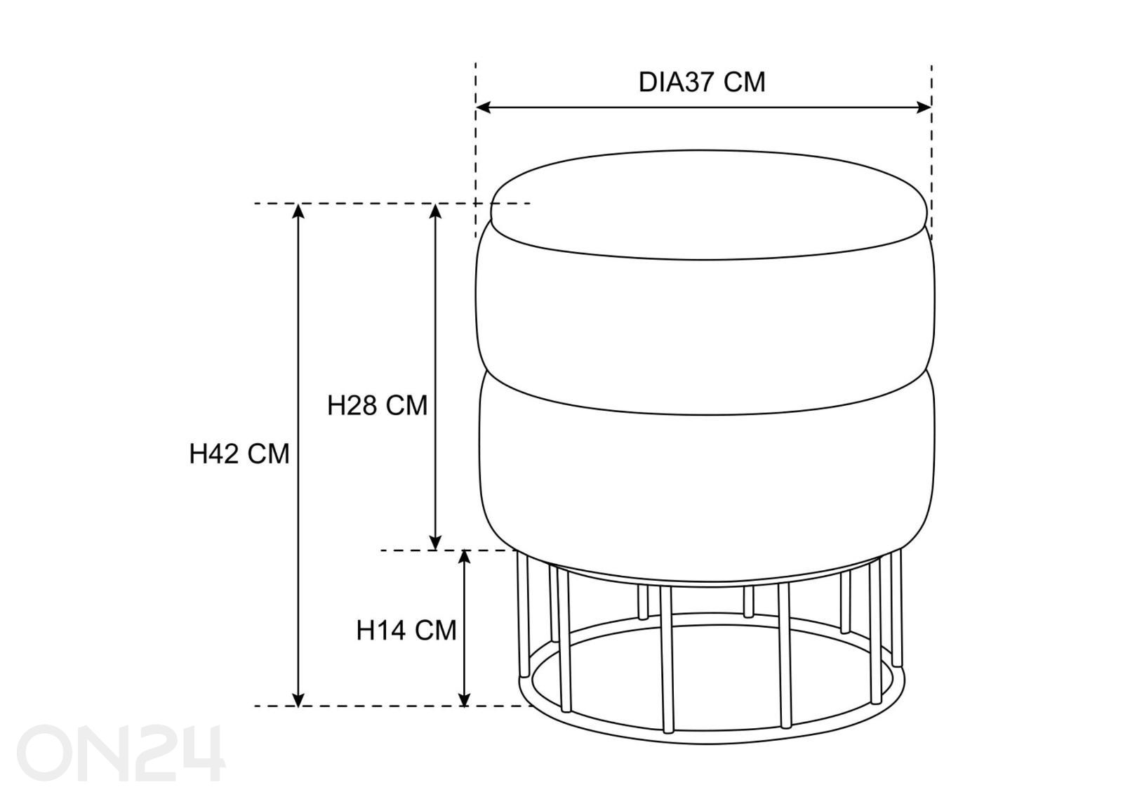 Rahi Elza kuvasuurennos mitat