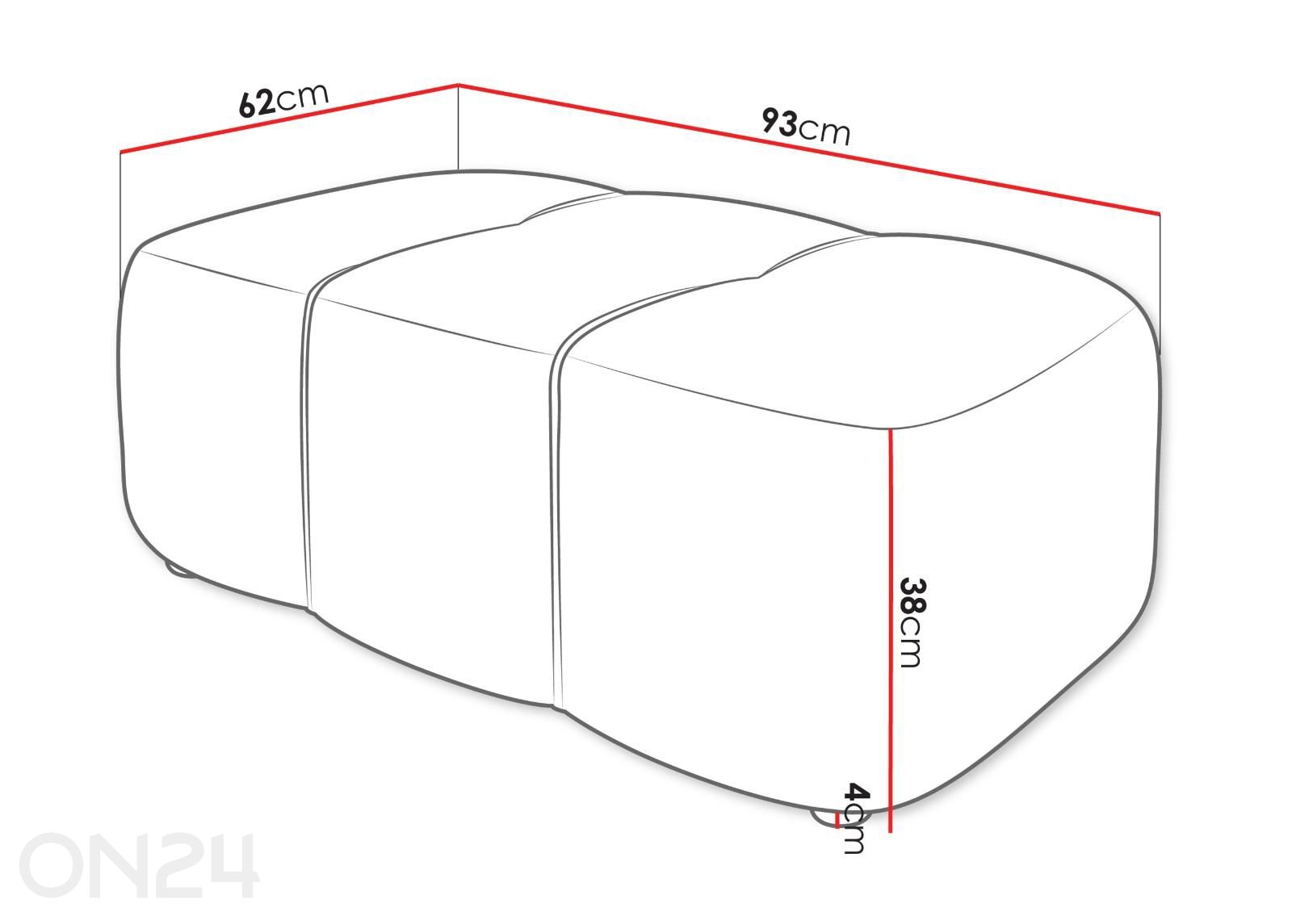 Rahi Furyn kuvasuurennos mitat