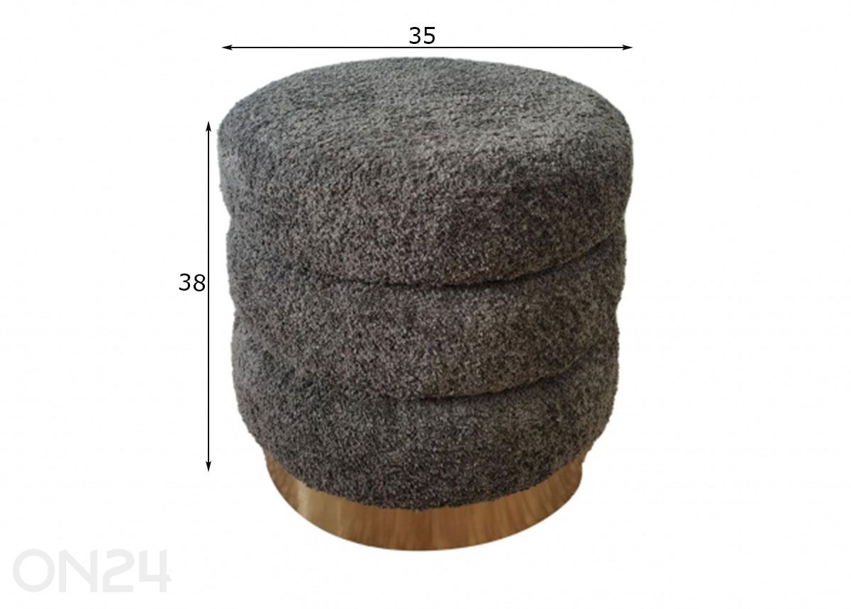 Rahi Lauren kuvasuurennos mitat