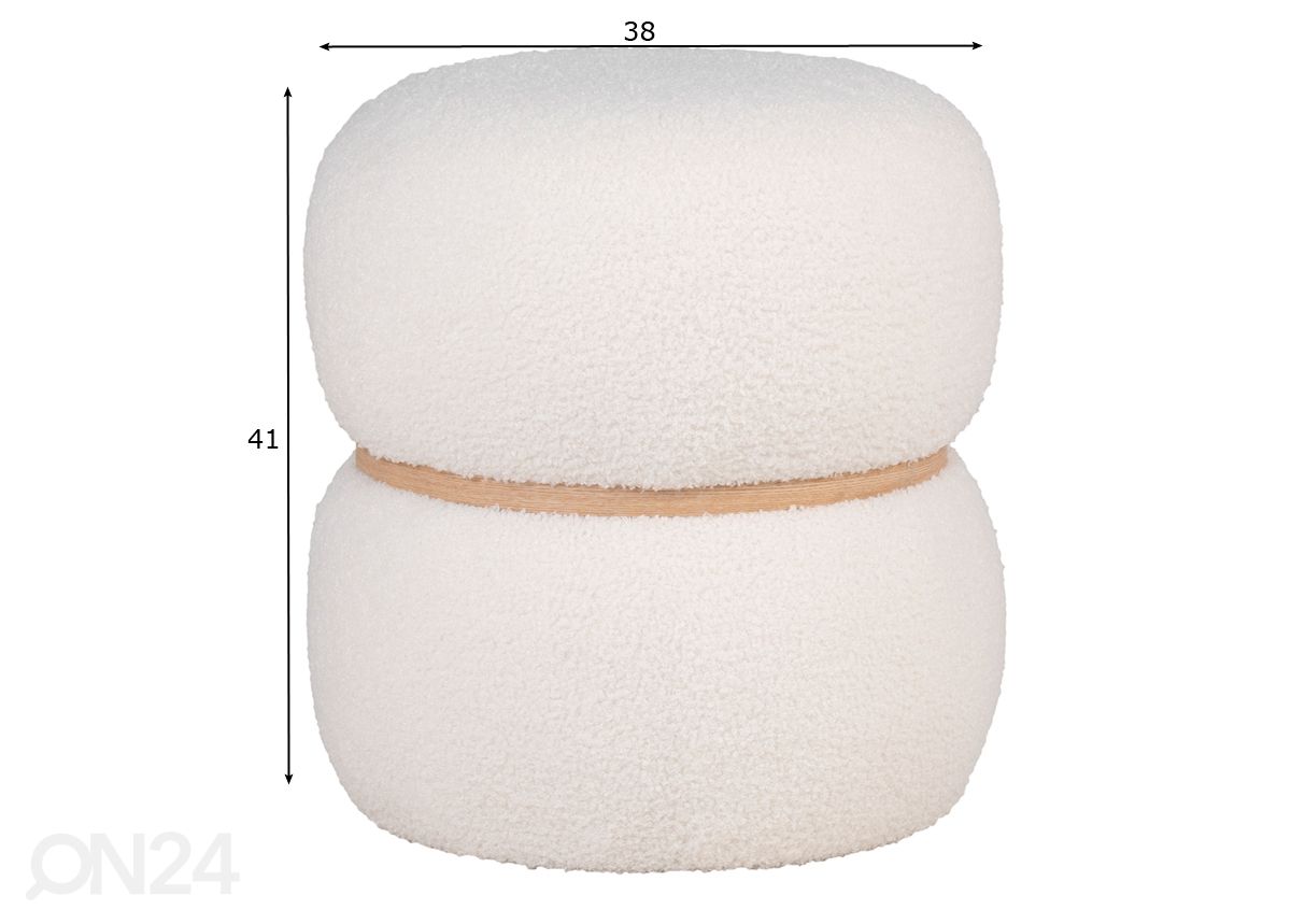 Rahi Middletown Ø38 cm kuvasuurennos mitat