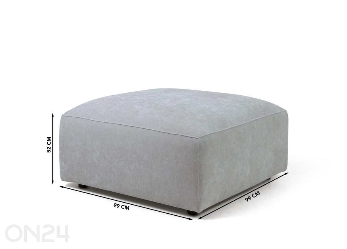 Rahi Milan beige kuvasuurennos mitat