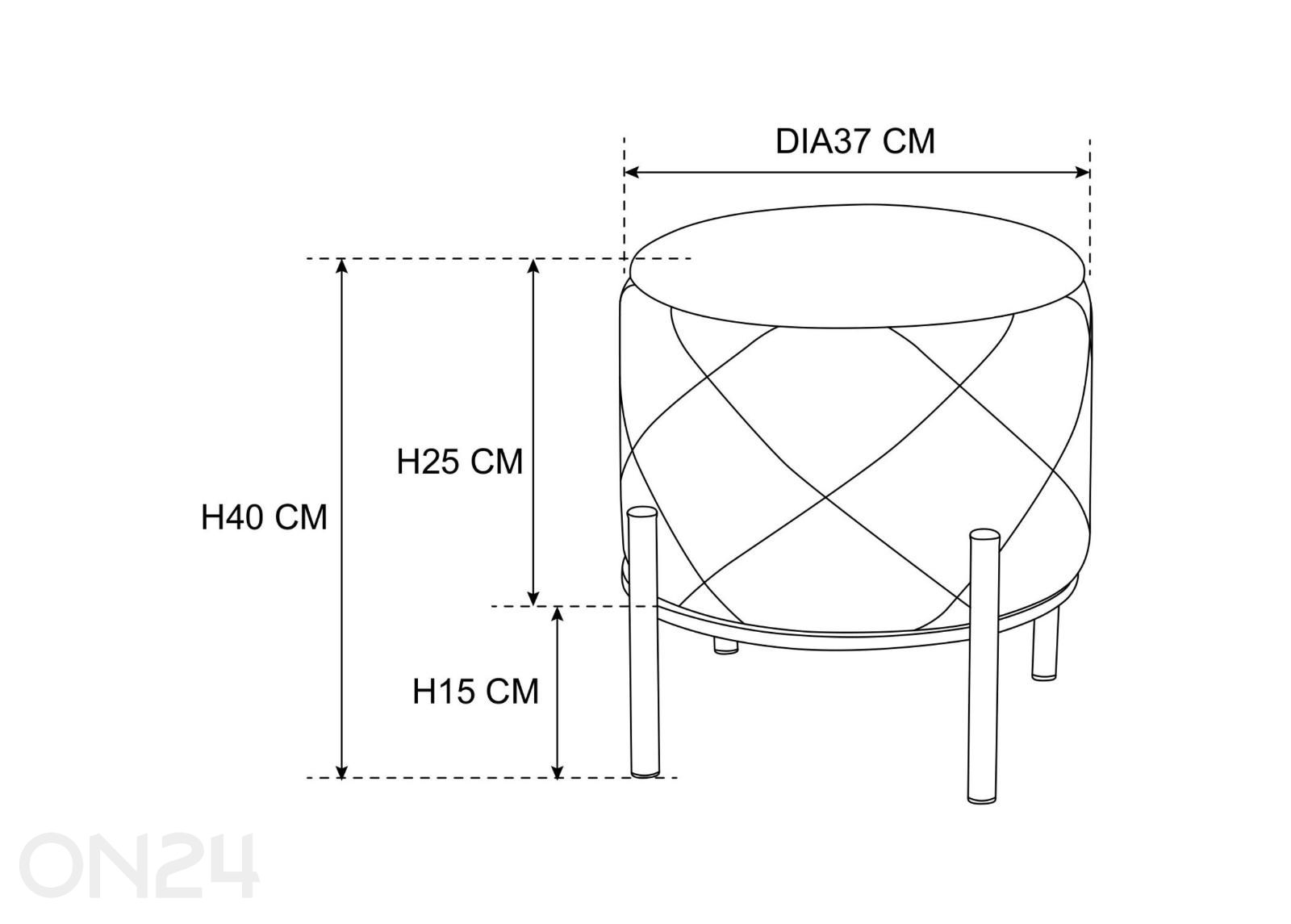 Rahi Savana kuvasuurennos mitat