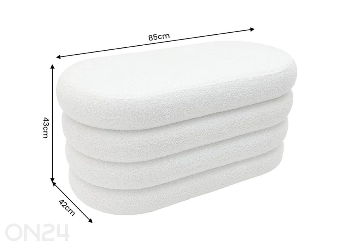 Rahi Vogue 85 cm kuvasuurennos mitat