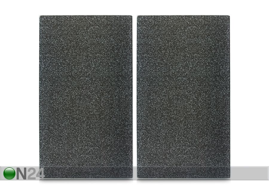 Räiskesuoja/liesisuoja Graniitti 52x30 cm 2 kpl kuvasuurennos