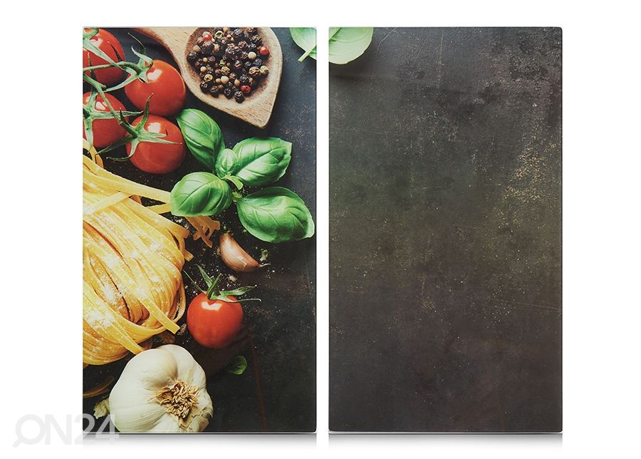 Räiskesuoja/liesisuoja Pasta 30x52 cm 2 kuvasuurennos