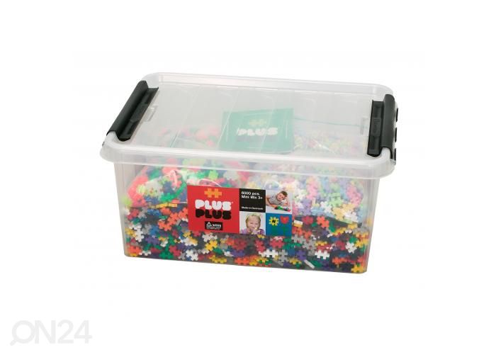 Rakennuspalikat PlusPlus Mini Mix, 6000 kpl kuvasuurennos