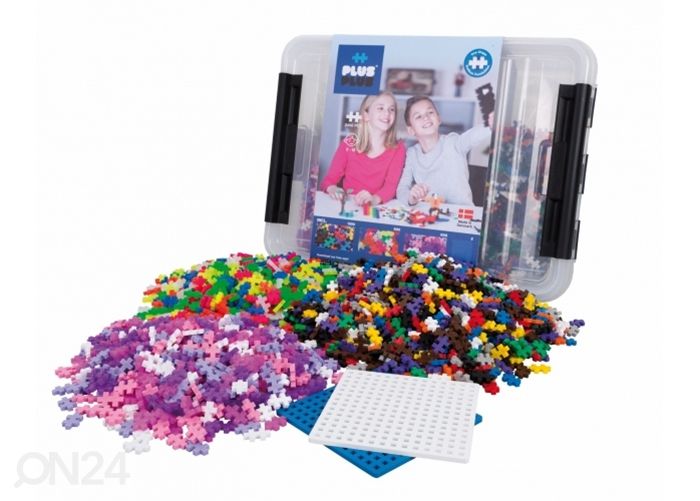 Rakennussarja Plus Plus Mini komplekt, 2400 kpl kuvasuurennos