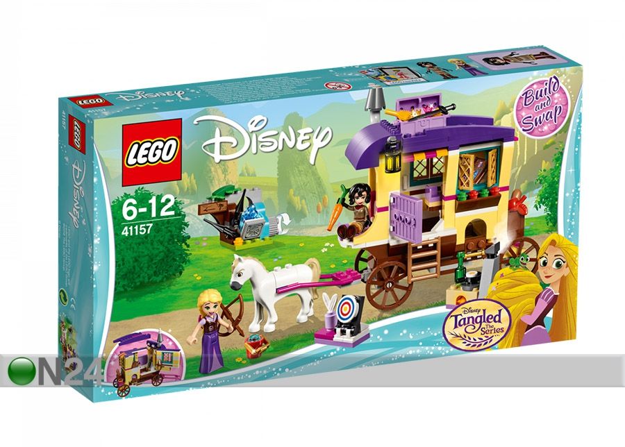 Rapunzelin liikkuva perävaunu LEGO Disney kuvasuurennos