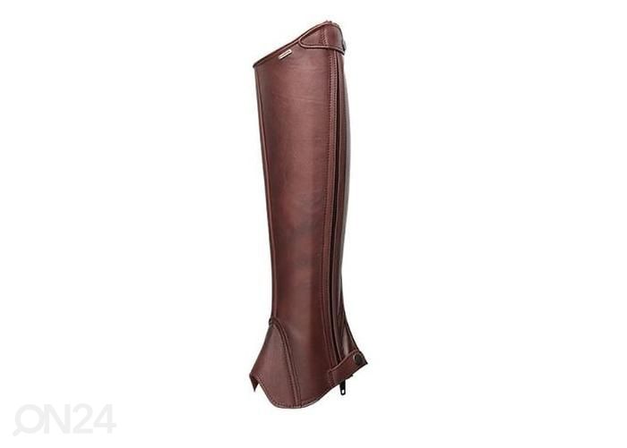 Ratsastus säärystimet Elastic XL ruskeat kuvasuurennos