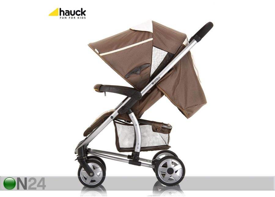 Rattaat HAUCK MALIBU M12 BROWN kuvasuurennos