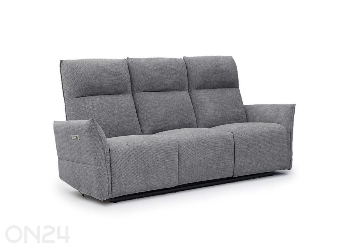Recliner 3-paikkainen sohva Eleganz 3, tummanharmaa kuvasuurennos
