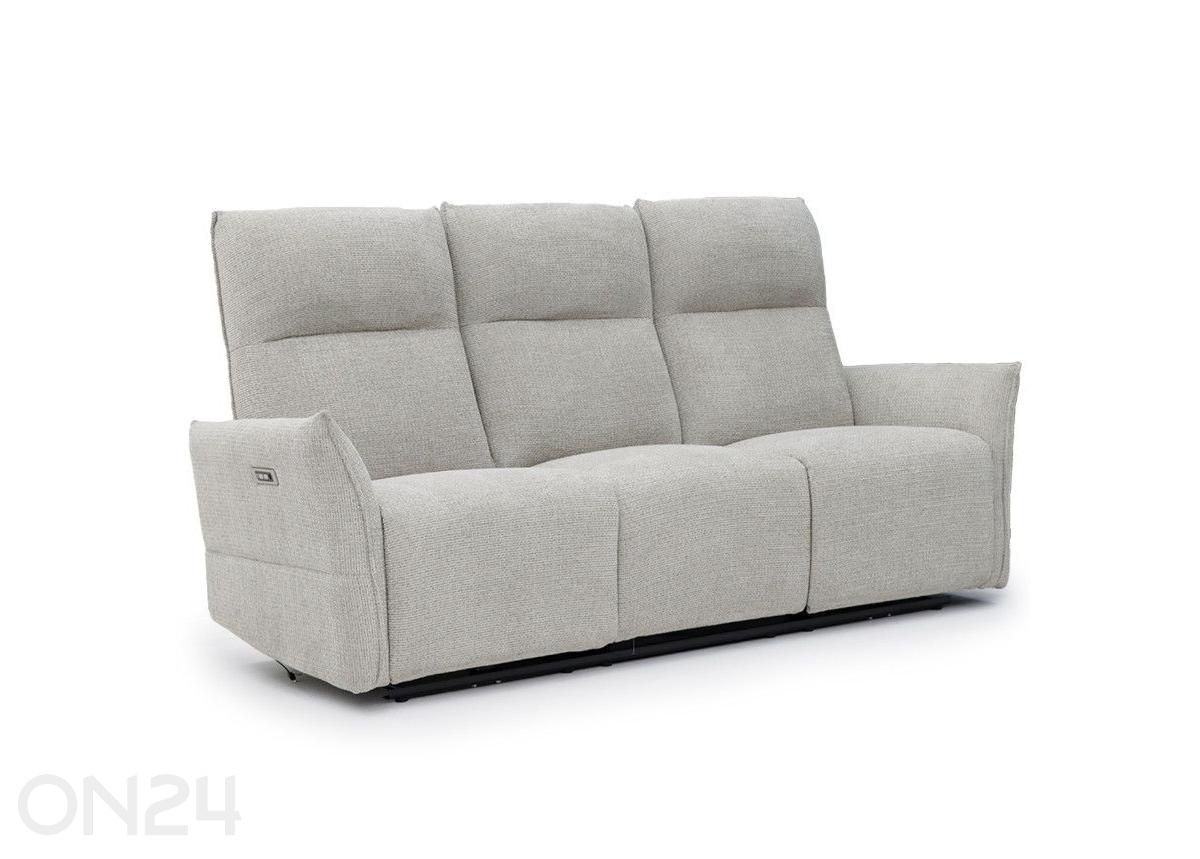 Recliner 3-paikkainen sohva Eleganz 3, vaaleanharmaa kuvasuurennos