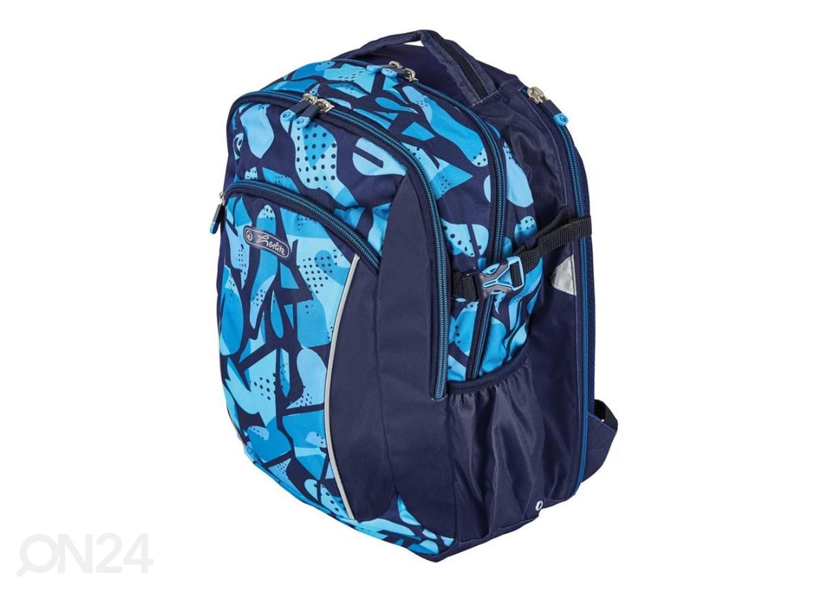 Reppu Herlitz Ultimate CamouBlue 24 L kuvasuurennos
