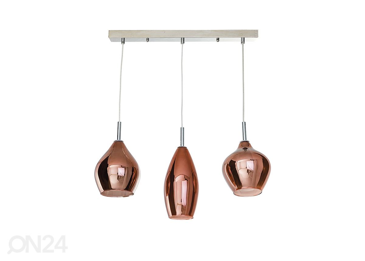 Riippuvalaisin Amber milano 3 kuvasuurennos