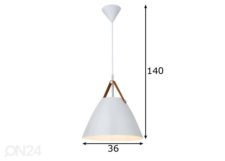 Riippuvalaisin Pendulum kuvasuurennos mitat