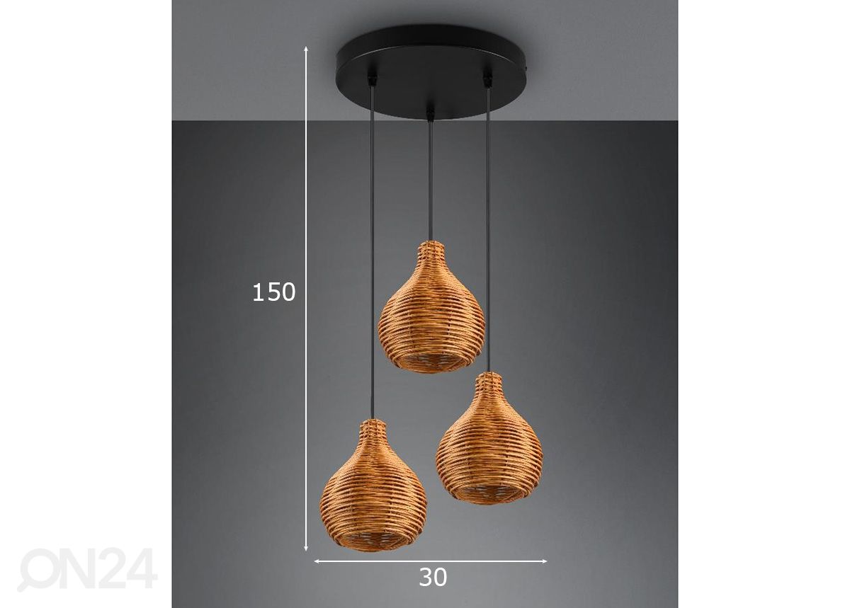 Riippuvalaisin Sprout 3 kuvasuurennos mitat