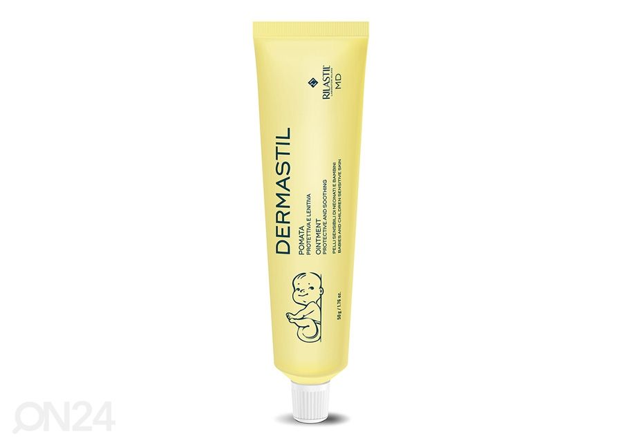 Rilastil Dermastil Pediatric rauhoittava voide ärtyneelle iholle 50g kuvasuurennos