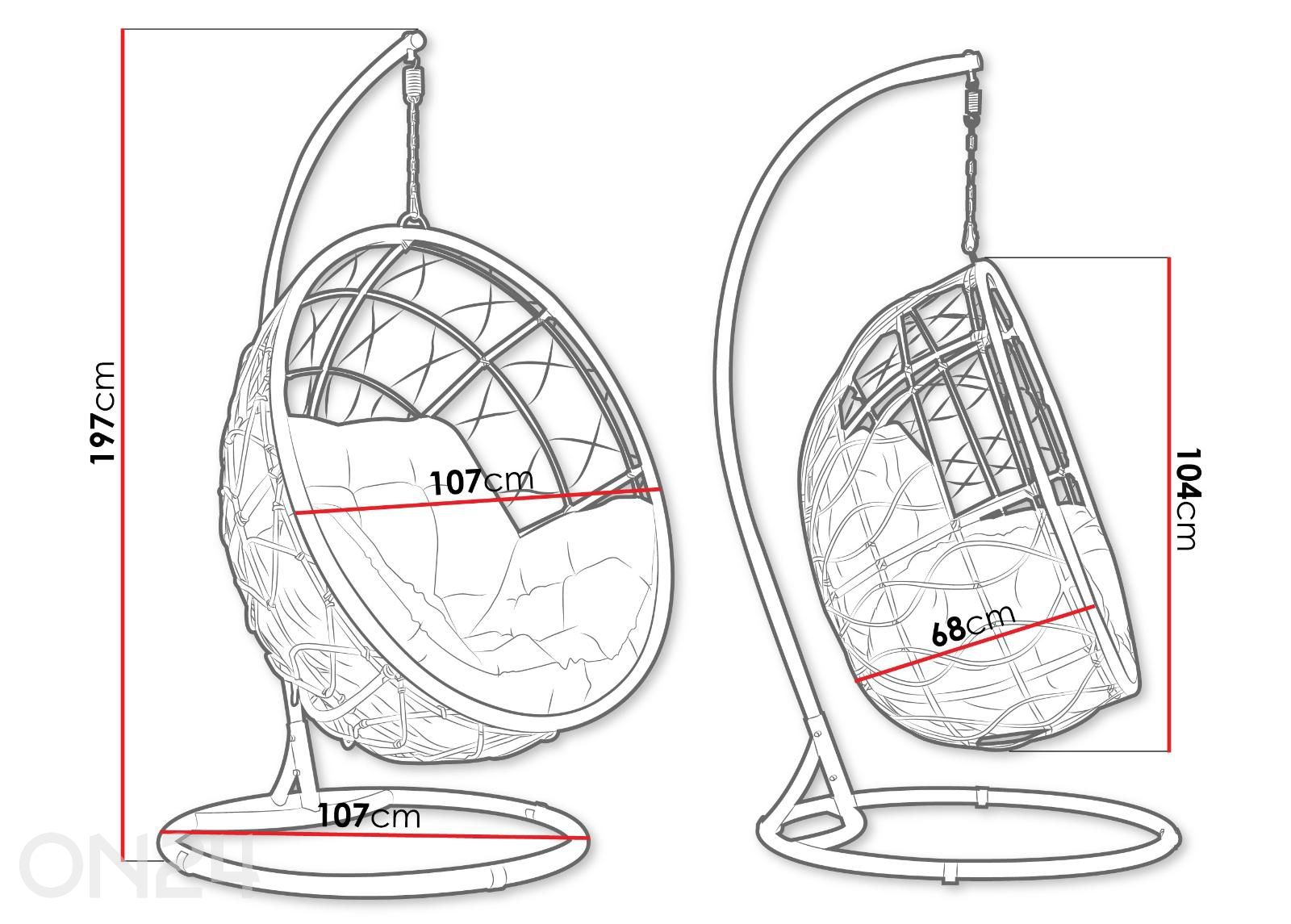 Ripptool Aria kuvasuurennos mitat