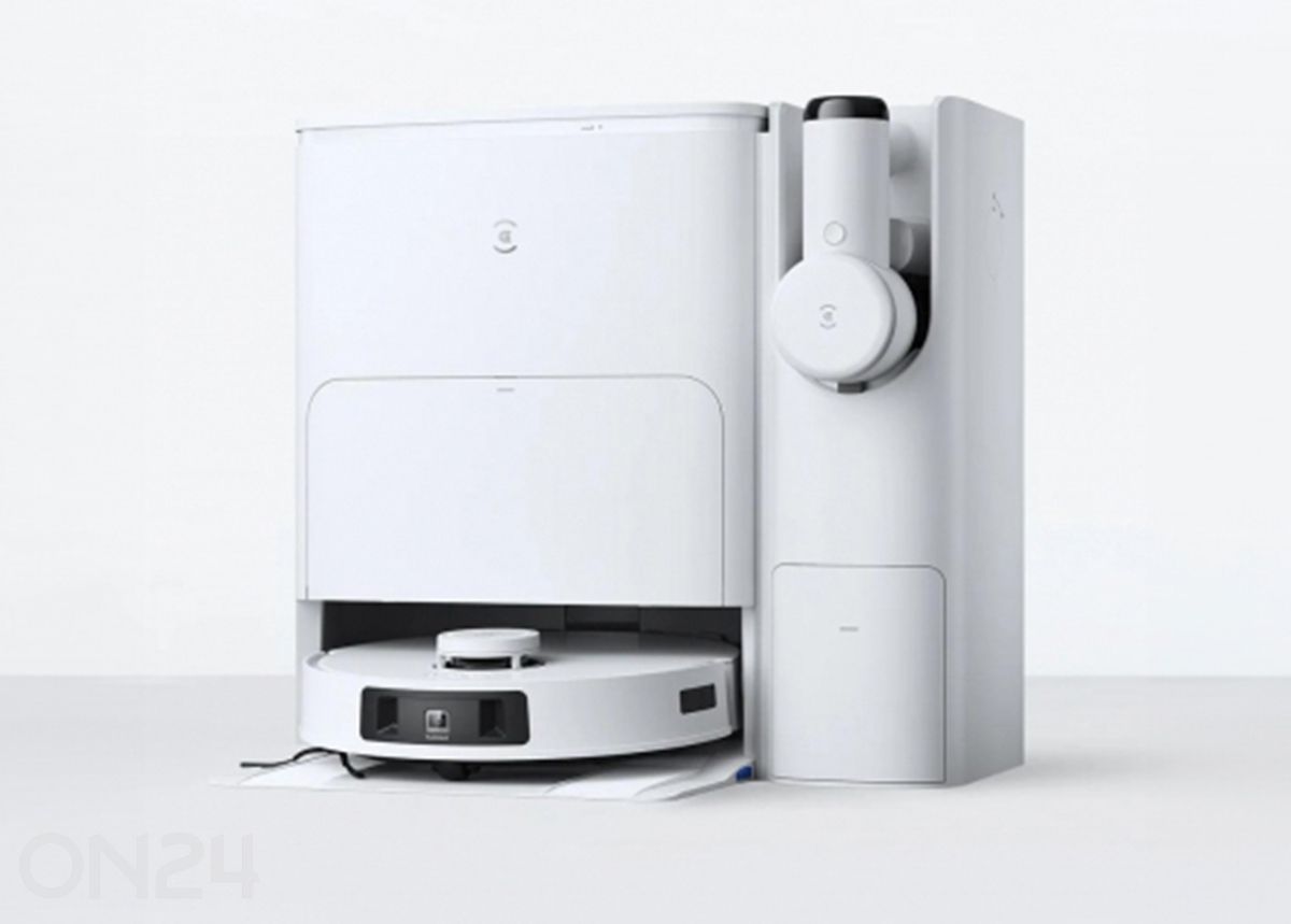 Robotti-imuri + rikkaimuri Ecovacs Deebot T30S COMBO, märkä- ja kuivaimuri, valkoinen kuvasuurennos
