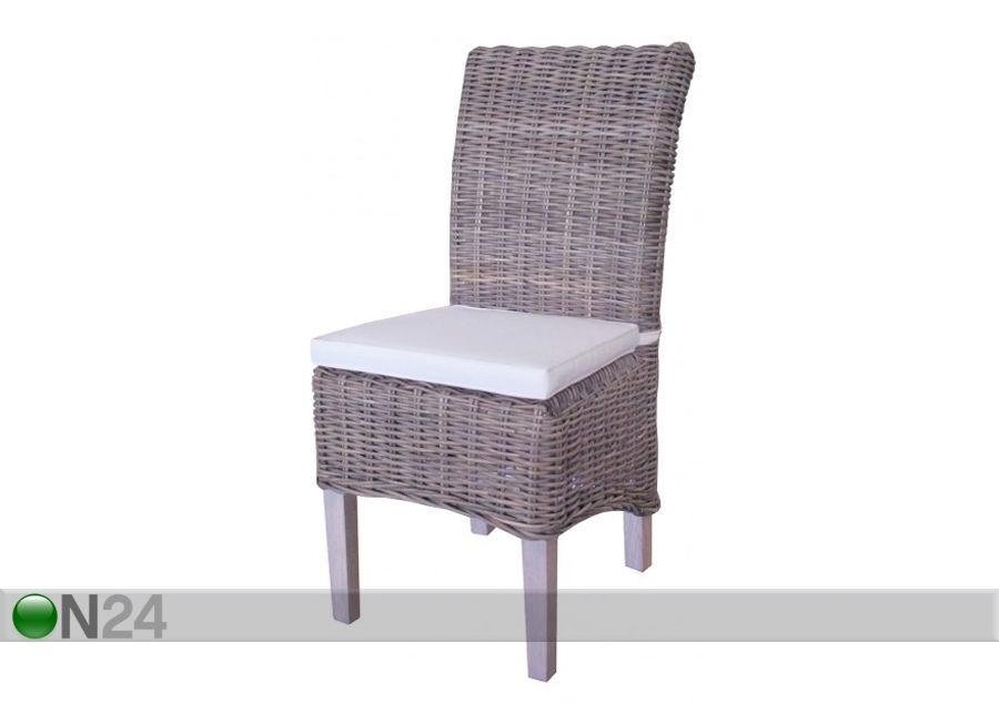Rottinki tuoli SAVONA + pehmuste kuvasuurennos