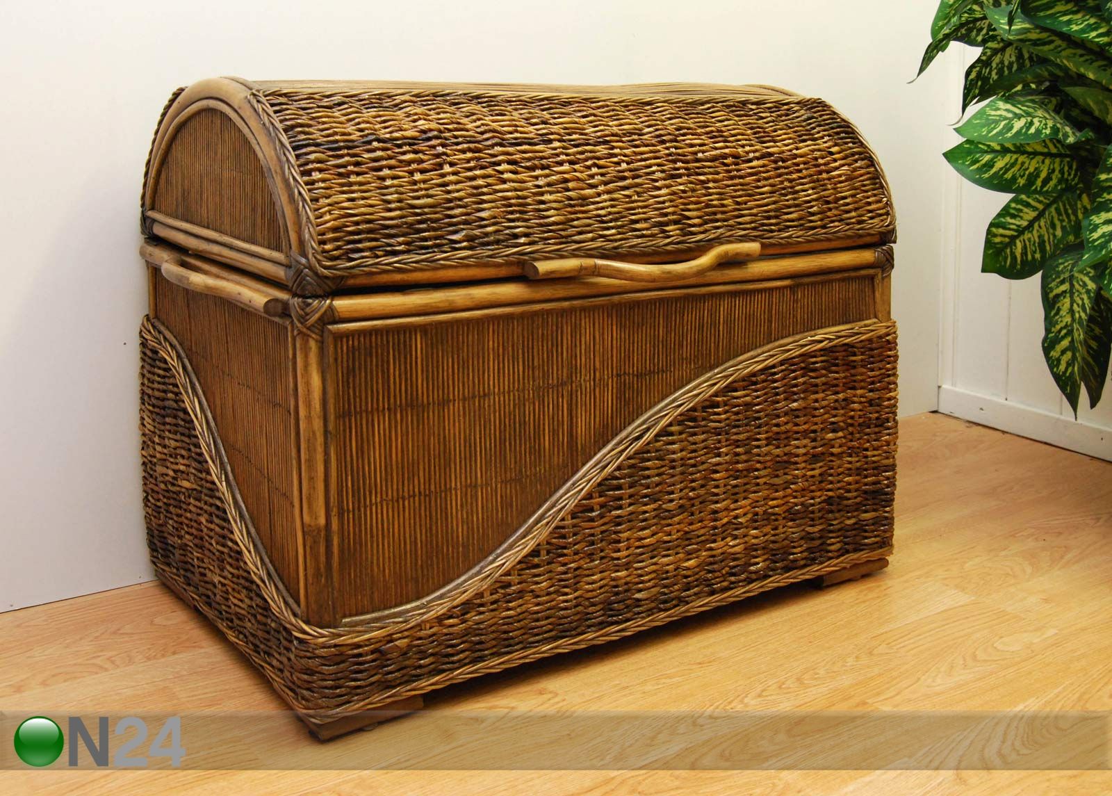 Rottinkiarkku LOMBOK 91x52 cm kuvasuurennos