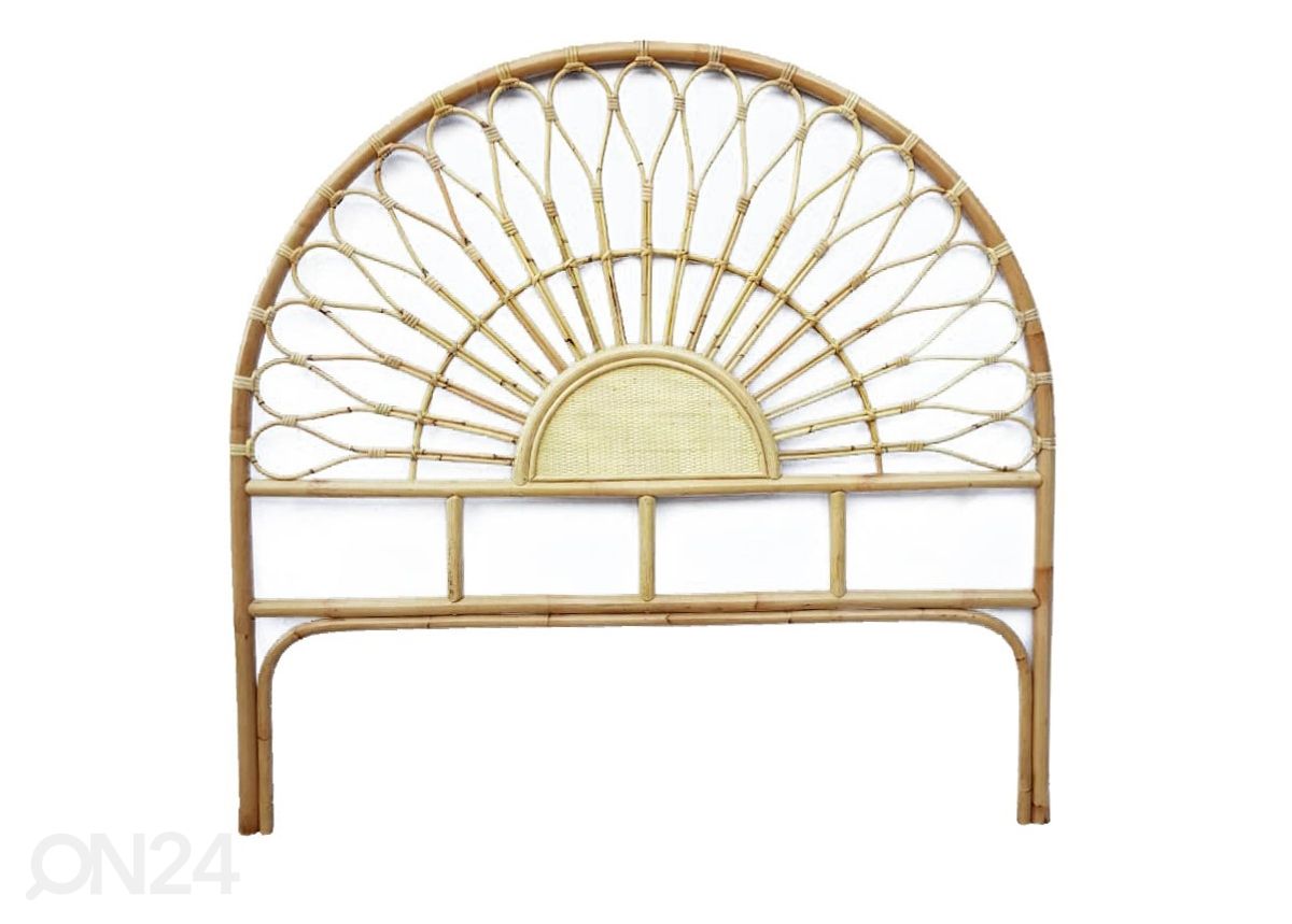 Rottinkinen sängynpääty Mia-120 120 cm kuvasuurennos