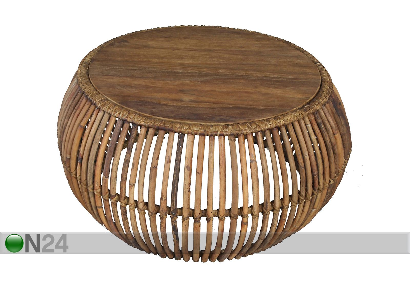 Rottinkipöytä Rattan kuvasuurennos