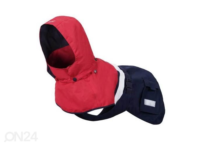 Rukka Wavy koiran sadetakki 40 cm punainen kuvasuurennos