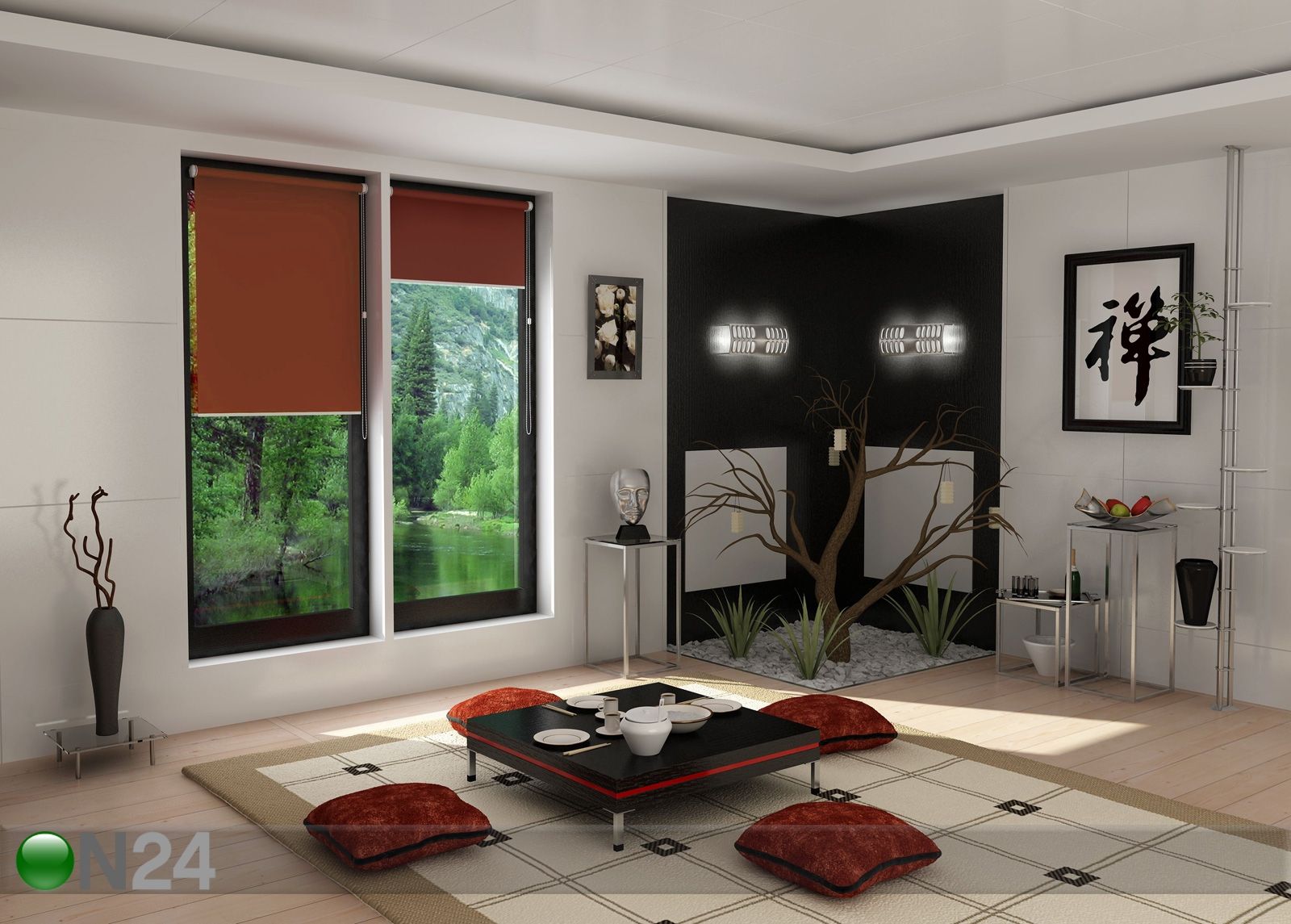 Rullaverho NORDHOME 120x180 cm kuvasuurennos