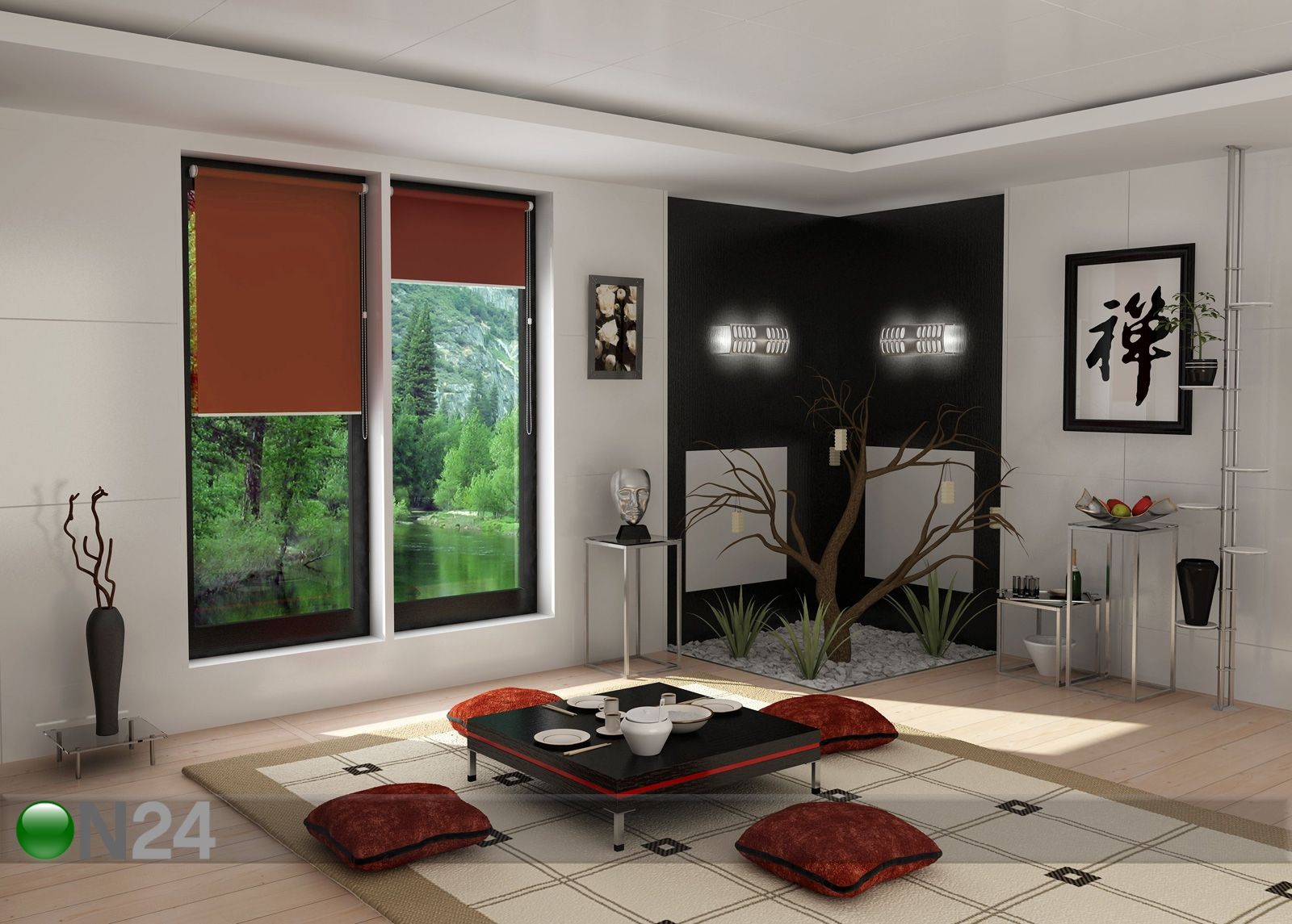 Rullaverho NORDHOME 240x180 cm kuvasuurennos