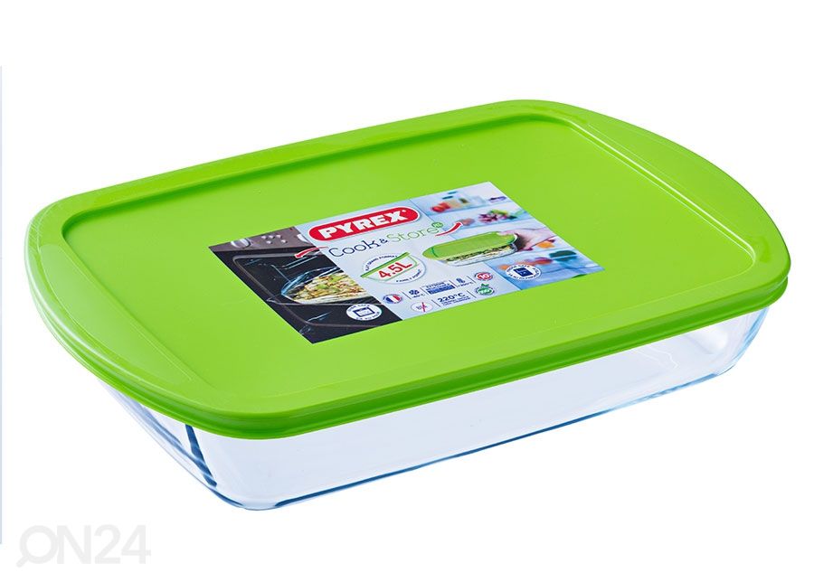 Ruoansäilytysastia / uunivuoka Pyrex 4,6 L kuvasuurennos