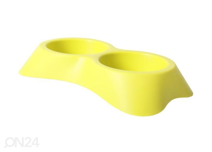 Ruokakulho nuvola doppia 7 double 20x35x6 cm limenvihreä Duvo + kuvasuurennos