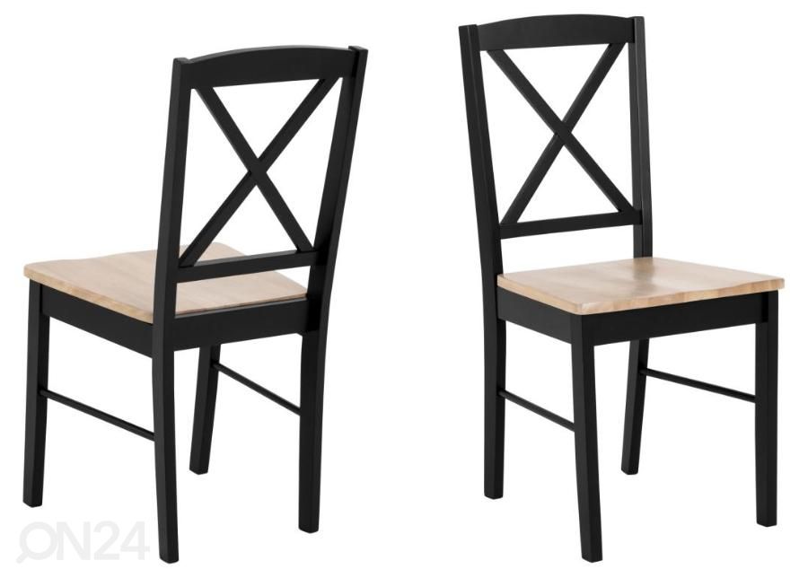 Ruokapöydän tuolit Phil, 2 kpl kuvasuurennos