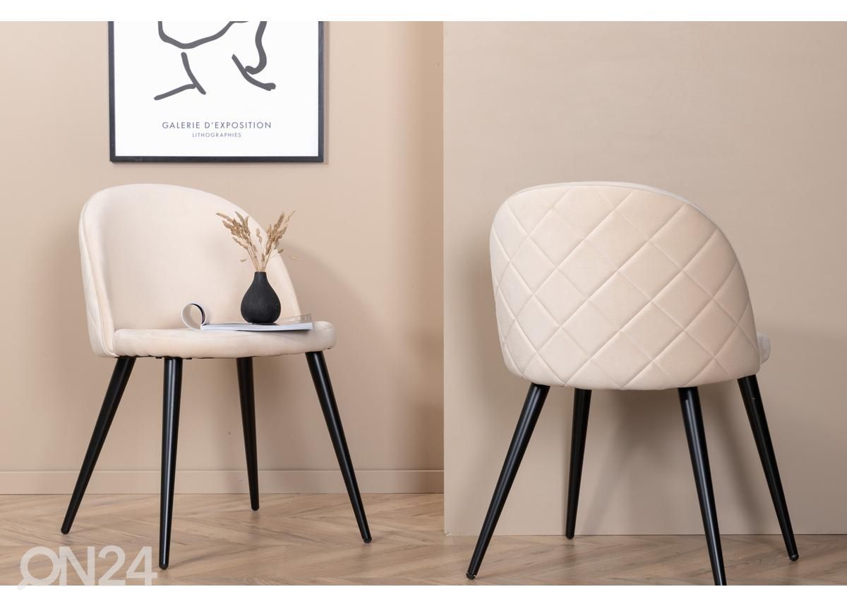 Ruokapöydän tuolit Velvet, 2 kpl kuvasuurennos