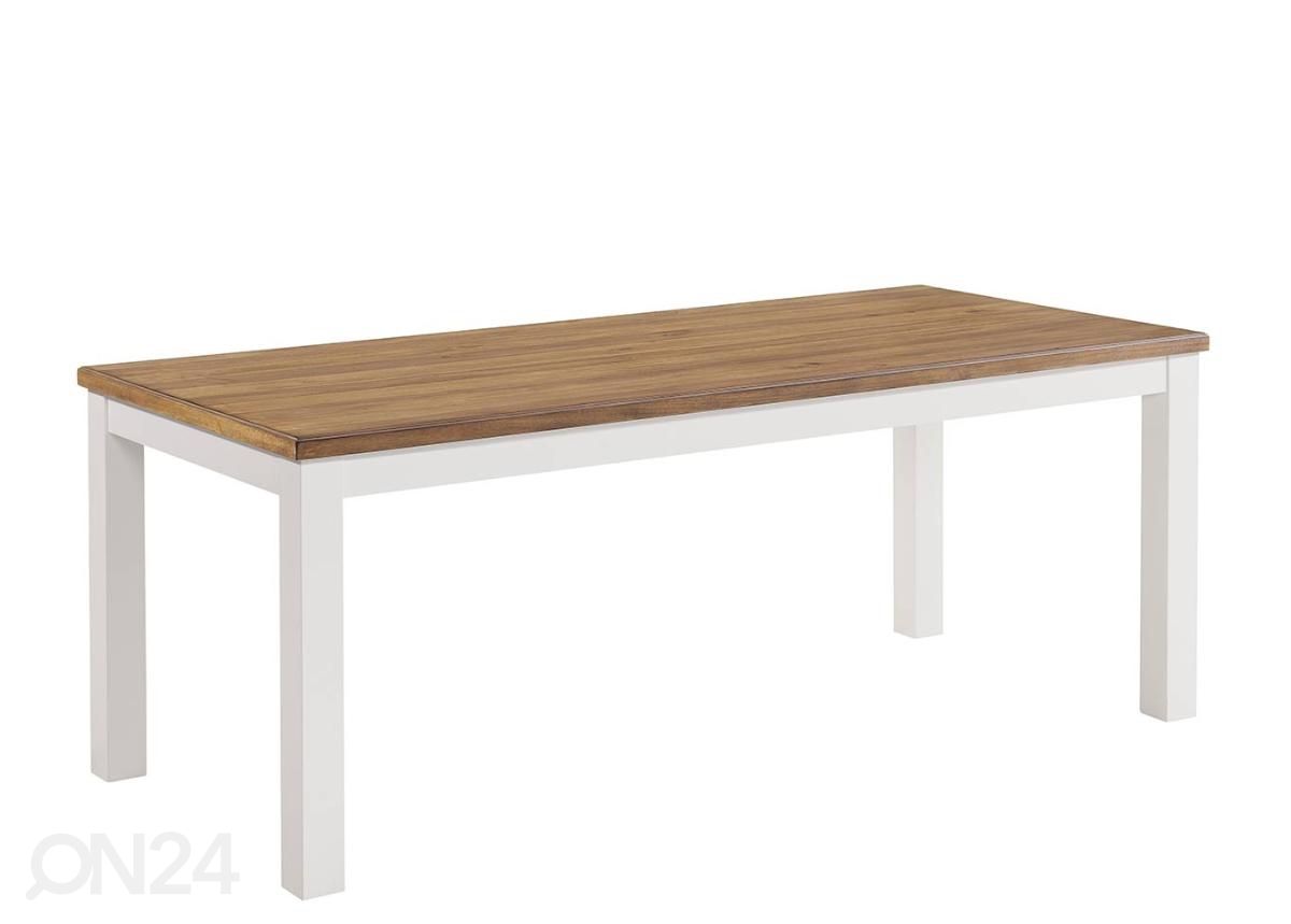 Ruokapöytä 200x90 cm kuvasuurennos