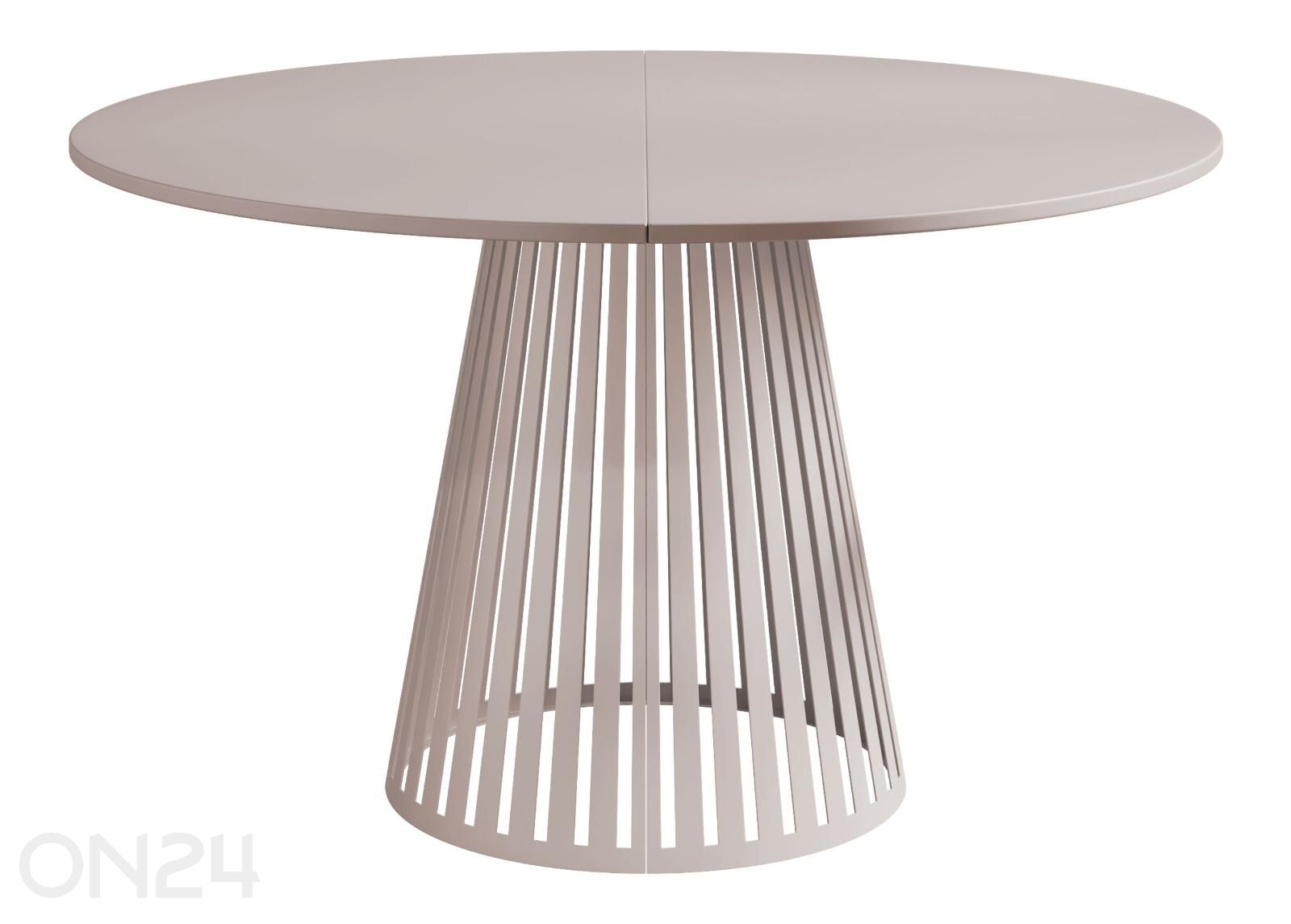 Ruokapöytä Cone 120x120-196 cm kuvasuurennos