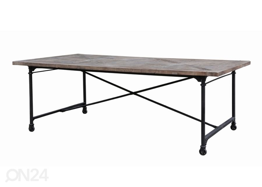 Ruokapöytä Elmwood-220 220x110 cm kuvasuurennos