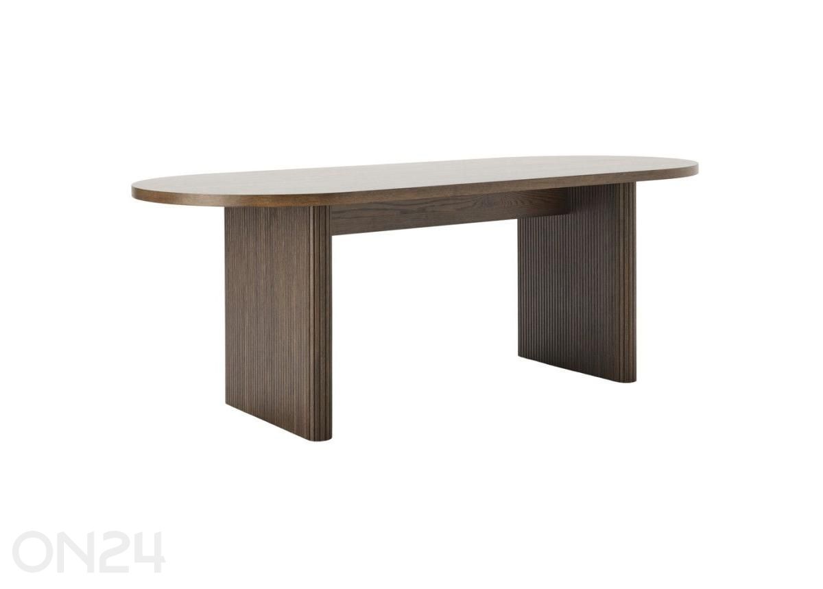 Ruokapöytä Fergon 90x210 cm kuvasuurennos