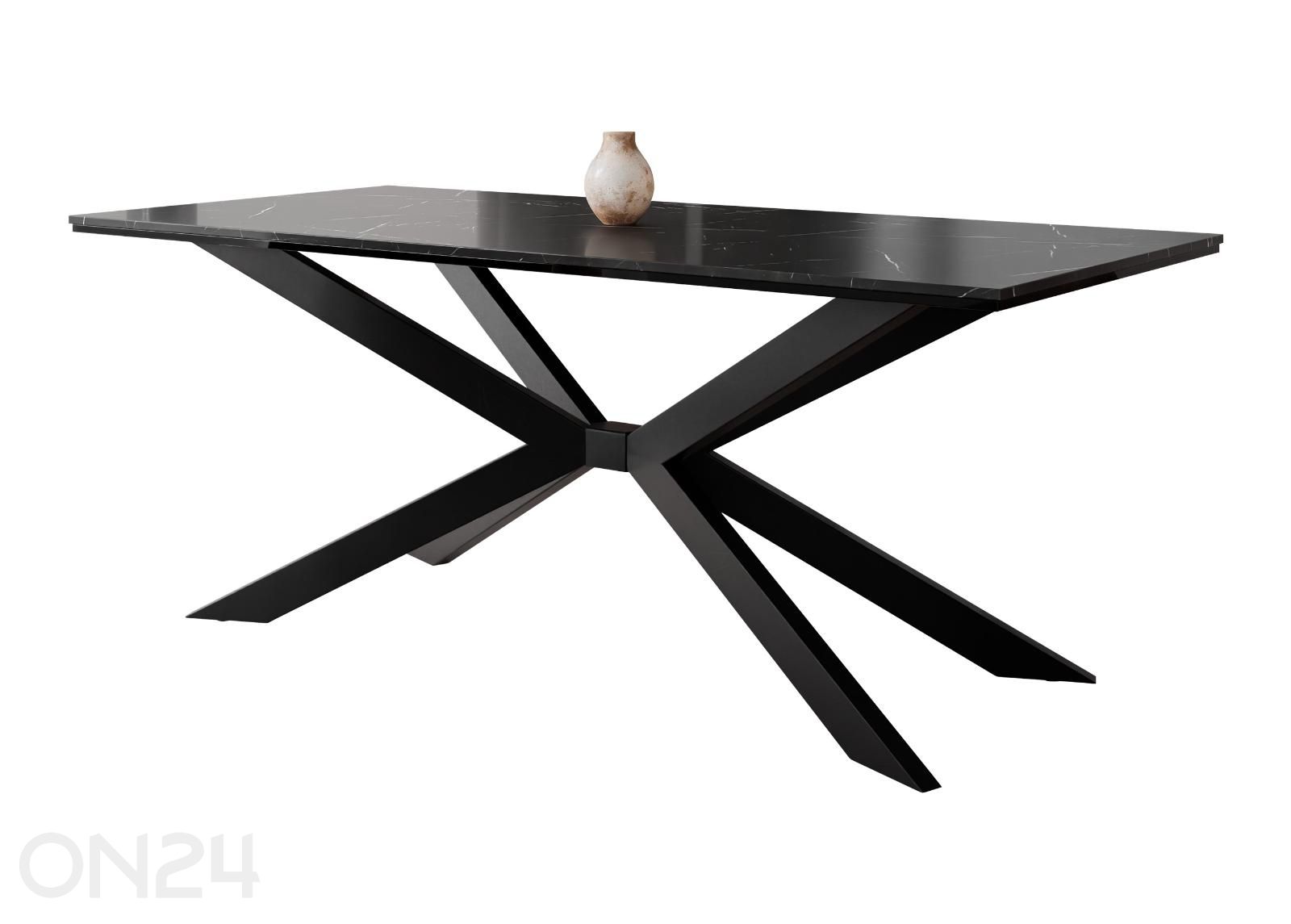 Ruokapöytä Flora 90x190 cm kuvasuurennos