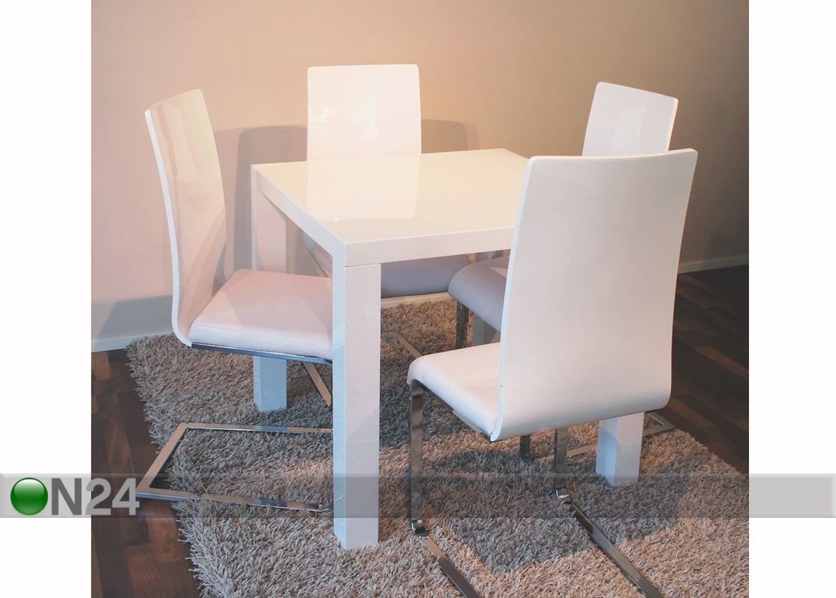 Ruokapöytä JULIA 80x80 cm kuvasuurennos