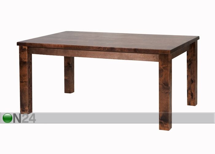Ruokapöytä, koivu 90x170 cm kuvasuurennos